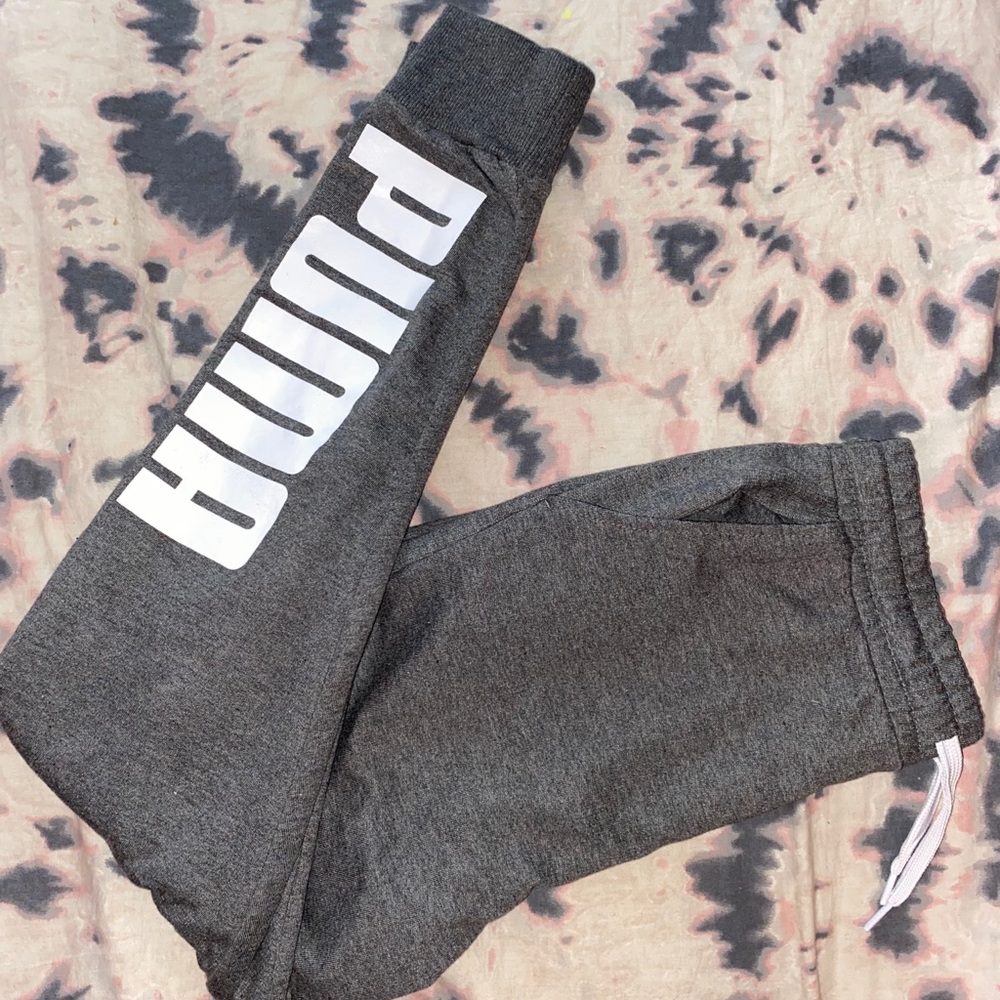 XS puma pants grey
